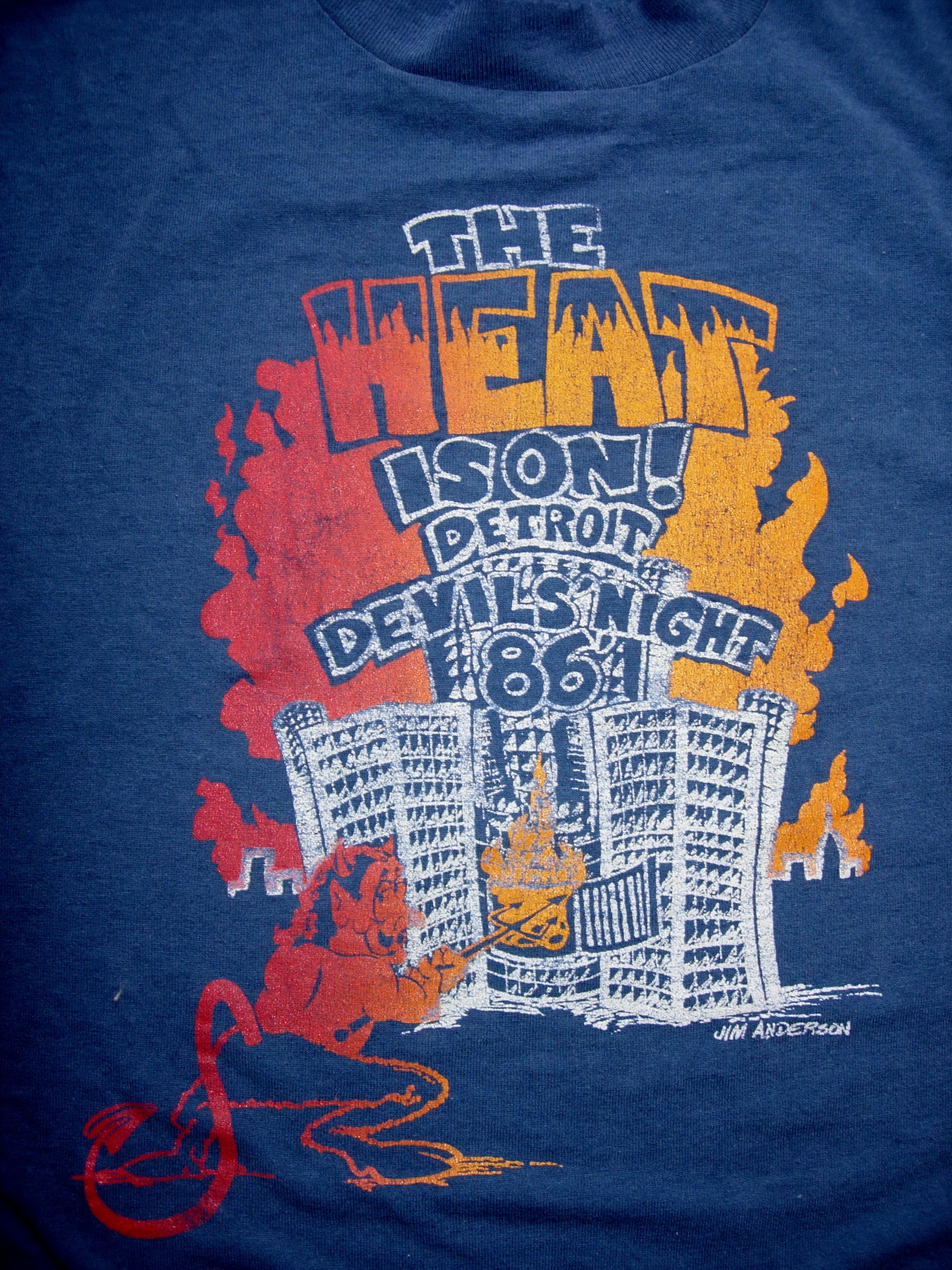 detroit fire department t shirts