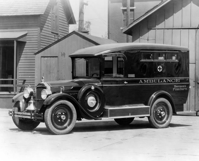 1927 dfd ambulance