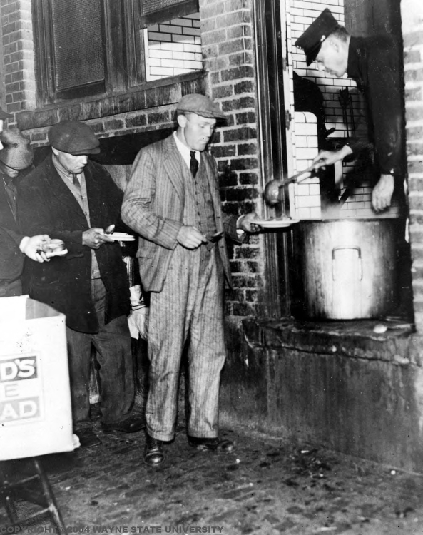 1930s soup kitchen at the firehouse