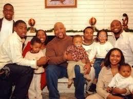 Detroit Firefigher Walter Harris and family