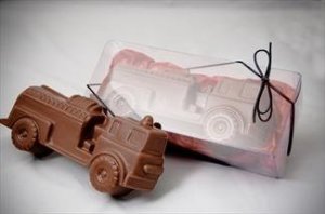 chocolate fire truck